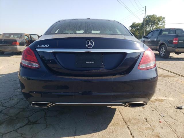  MERCEDES-BENZ C-CLASS 2018 Синий