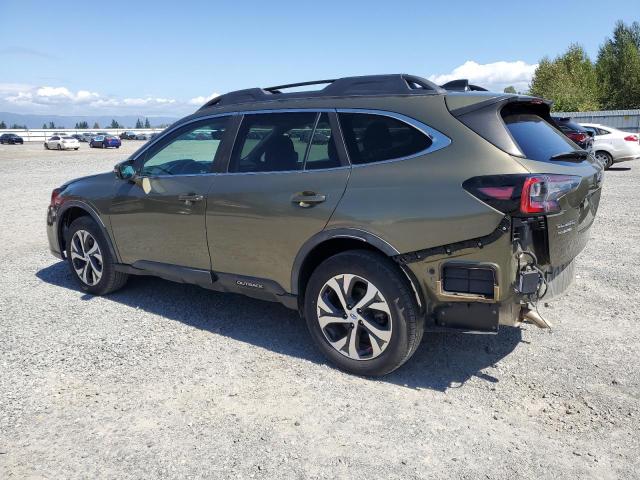  SUBARU OUTBACK 2021 Зеленый