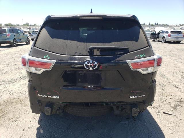  TOYOTA HIGHLANDER 2016 Czarny