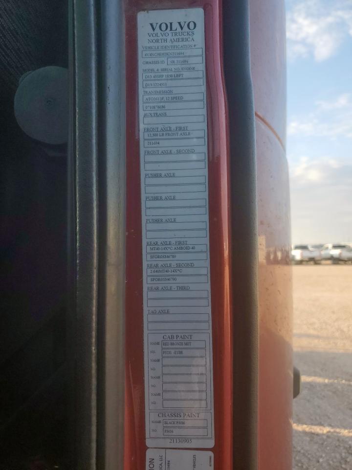 2019 Volvo Vn Vnl VIN: 4V4NC9EH2KN211694 Lot: 67711275