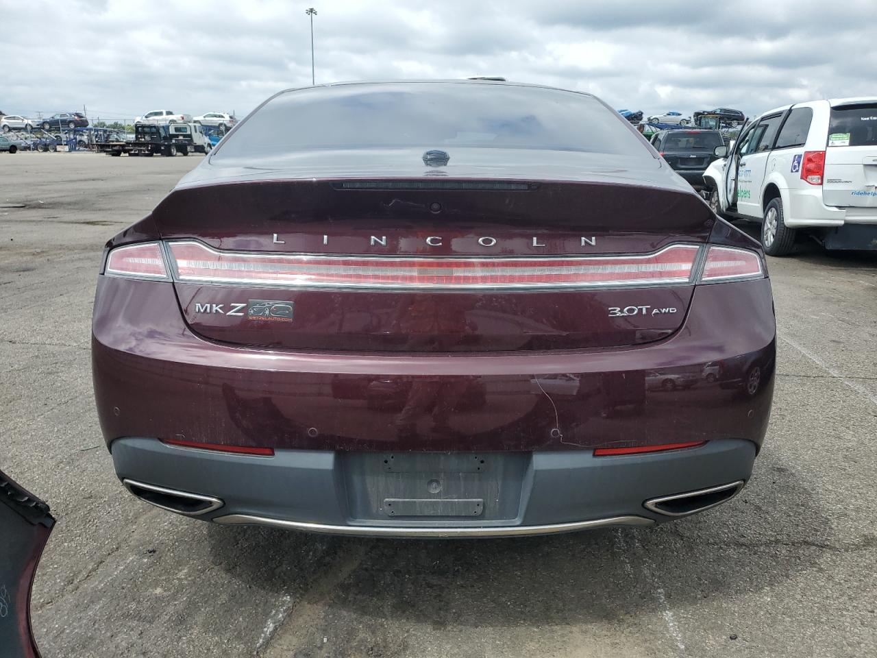 2017 Lincoln Mkz Reserve VIN: 3LN6L5FC9HR642093 Lot: 71088565