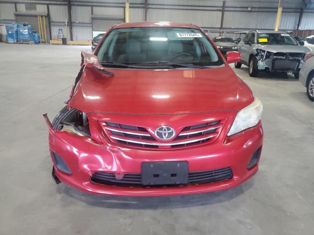  TOYOTA COROLLA 2013 Czerwony