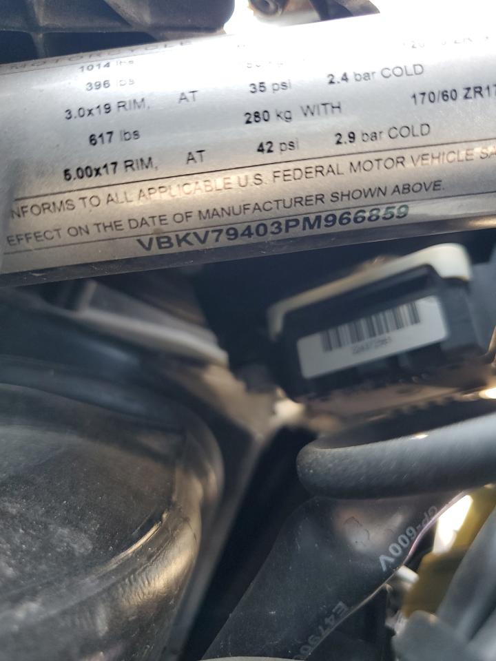 2023 Ktm 1290 Super Adventure S VIN: VBKV79403PM966859 Lot: 68070725