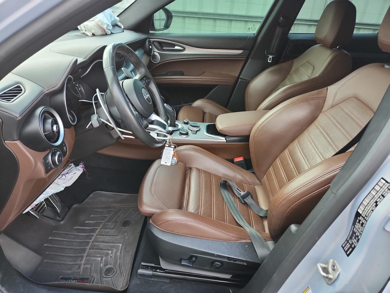 2021 Alfa Romeo Stelvio Ti VIN: ZASPAKBN2M7D13670 Lot: 70703345