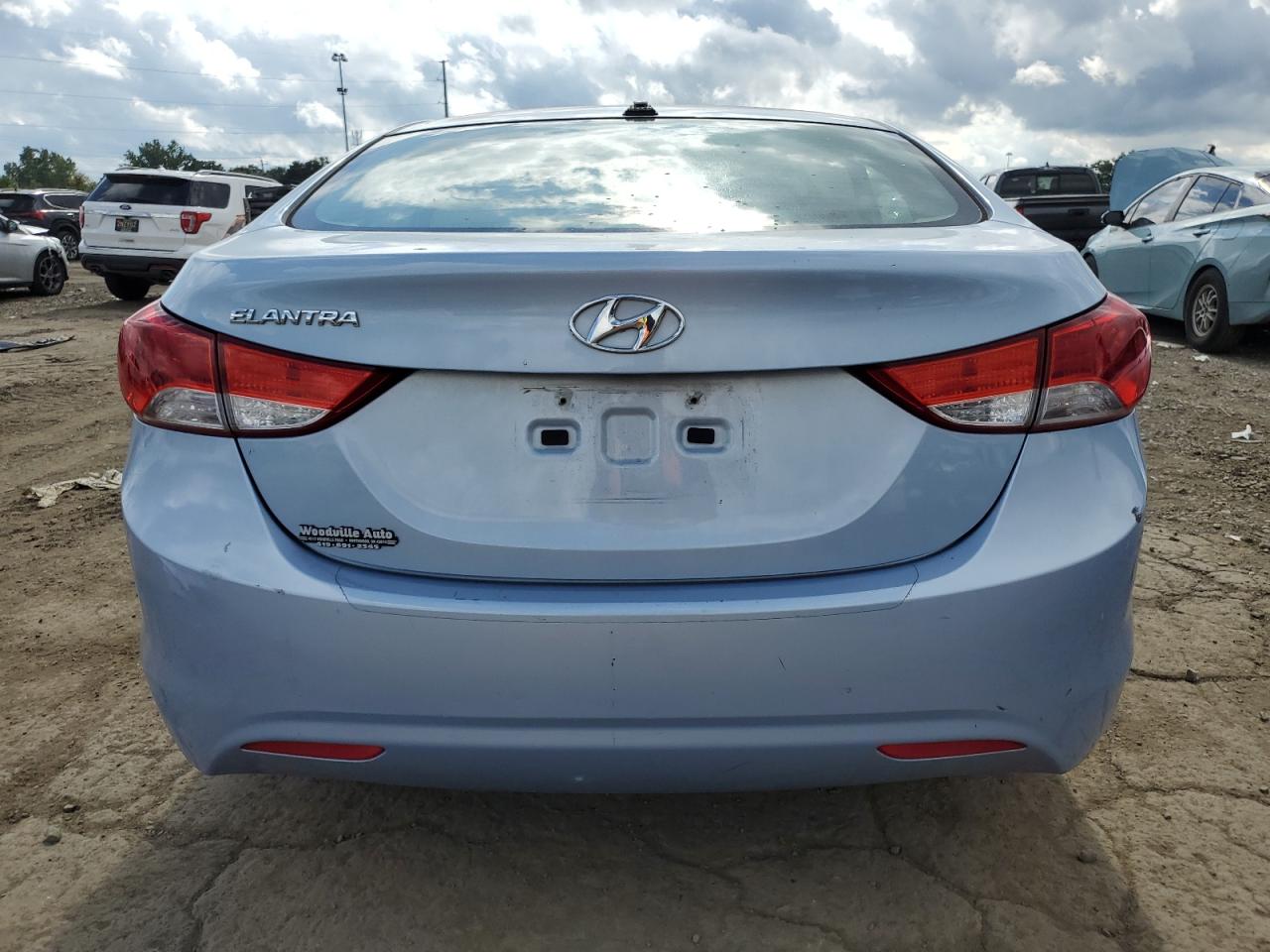 2012 Hyundai Elantra Gls VIN: KMHDH4AE8CU392567 Lot: 70945985