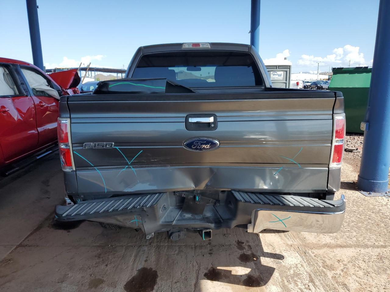 2012 Ford F150 Supercrew VIN: 1FTFW1CF2CKD24834 Lot: 70550895