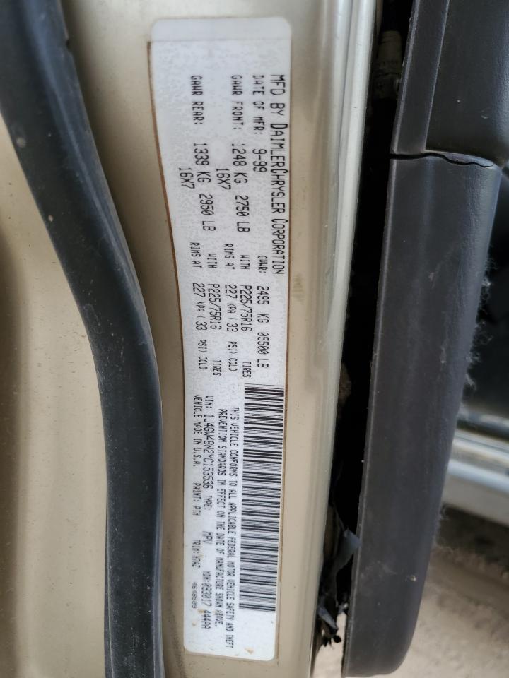 2000 Jeep Cherokee Limited VIN: 1J4FF68S1YL123456 Lot: 69213415