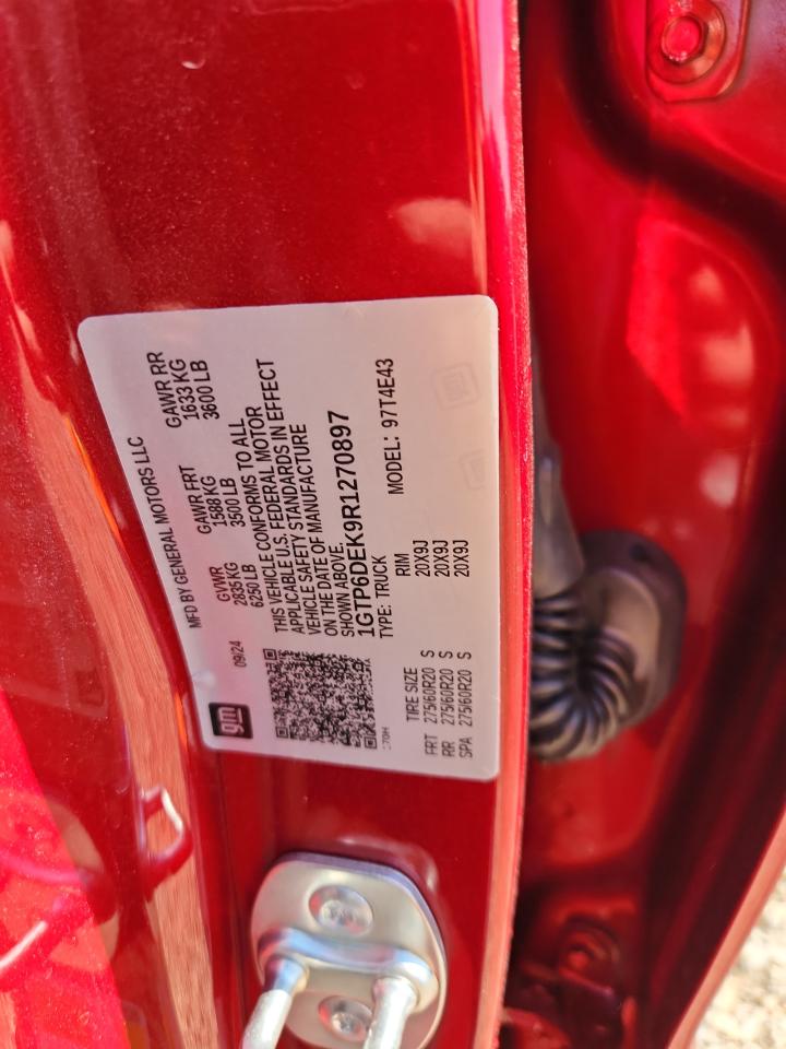 2024 GMC Canyon At4 VIN: 1GTP6DEK9R1270897 Lot: 70482805