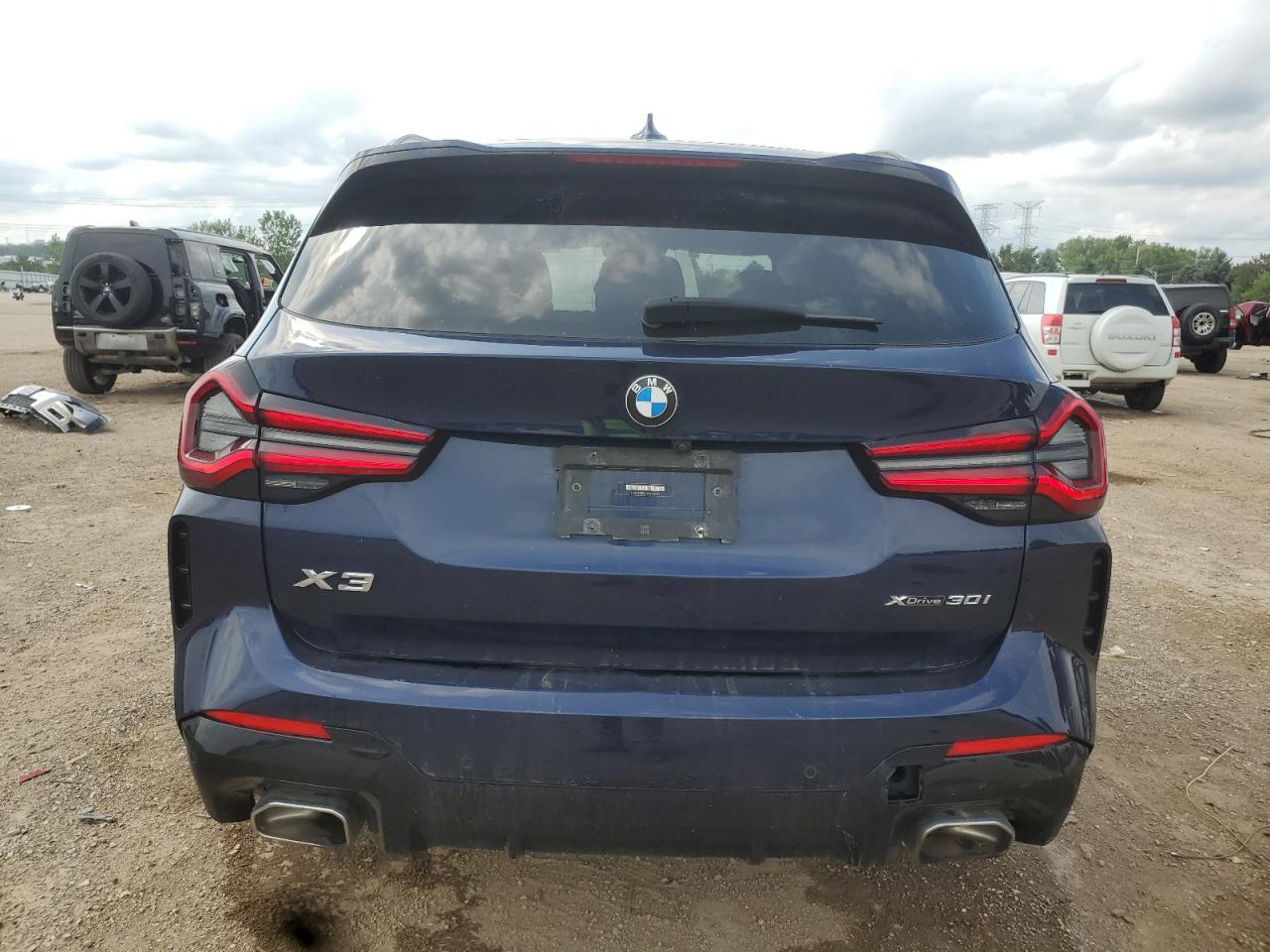 2022 BMW X3 xDrive30I VIN: 5UX53DP01N9M56097 Lot: 68114755