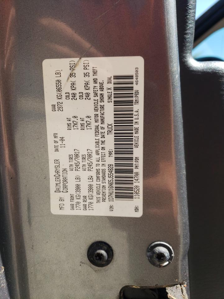 2005 Dodge Ram 1500 St VIN: 1D7HU16N65J554828 Lot: 66376215