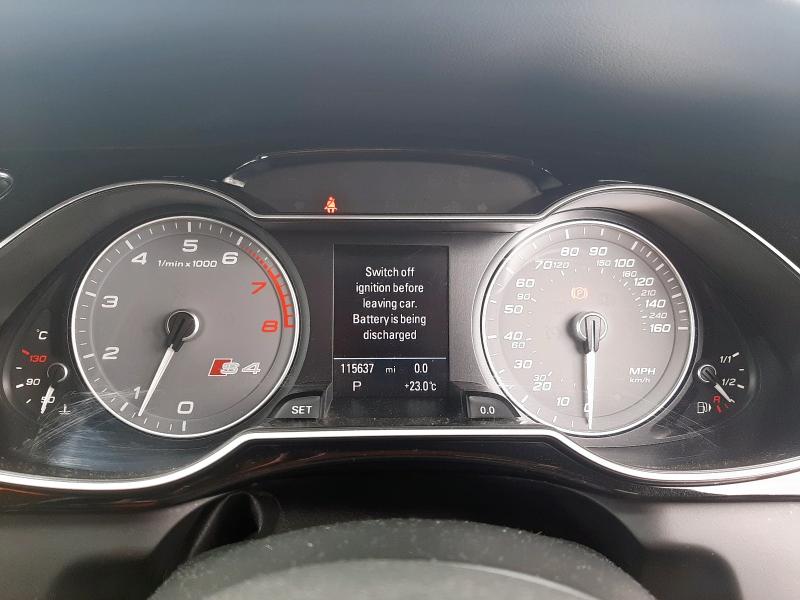 2013 AUDI S4 TFSI QUATTRO BLACK EDI 