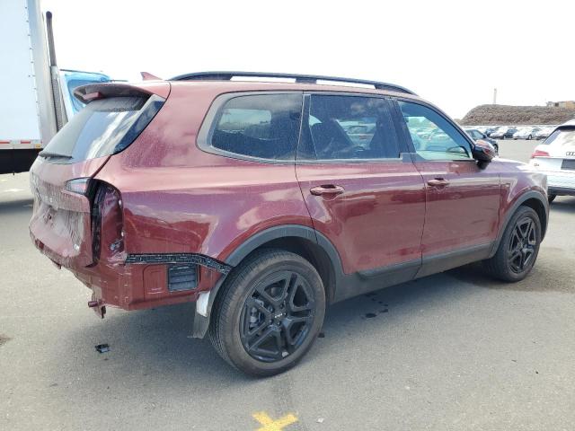  KIA TELLURIDE 2024 Бордовый