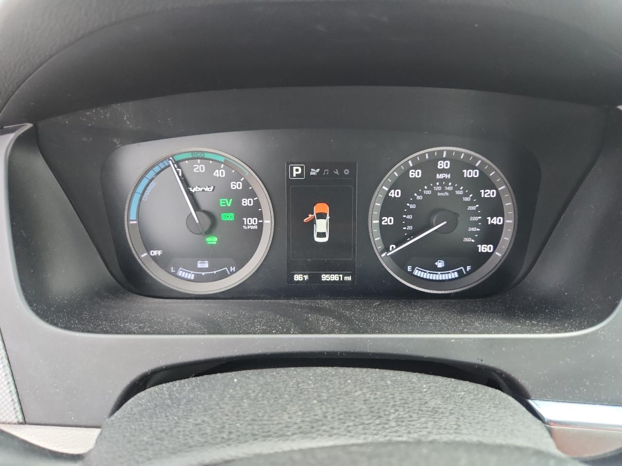 2017 Hyundai Sonata Hybrid VIN: KMHE24L13HA058326 Lot: 68241905