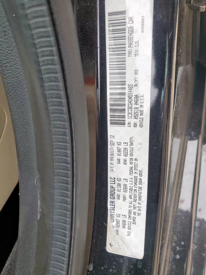 2013 Chrysler 200 Limited VIN: 1C3CCBCG4DN554485 Lot: 69293395