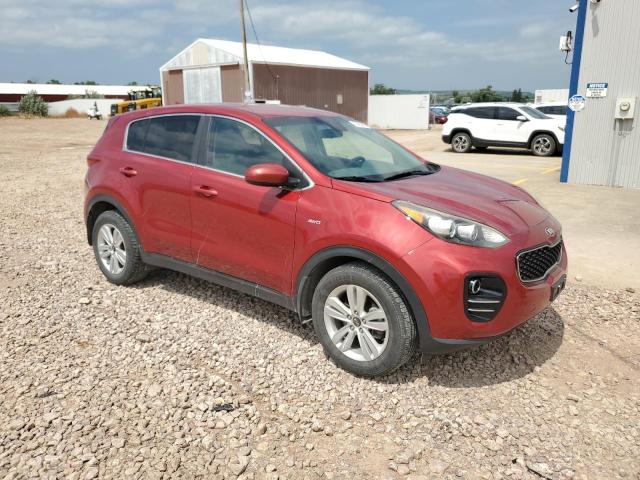  KIA SPORTAGE 2018 Red