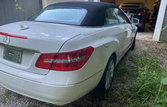 Cabriolets MERCEDES-BENZ E-CLASS 2012 Biały