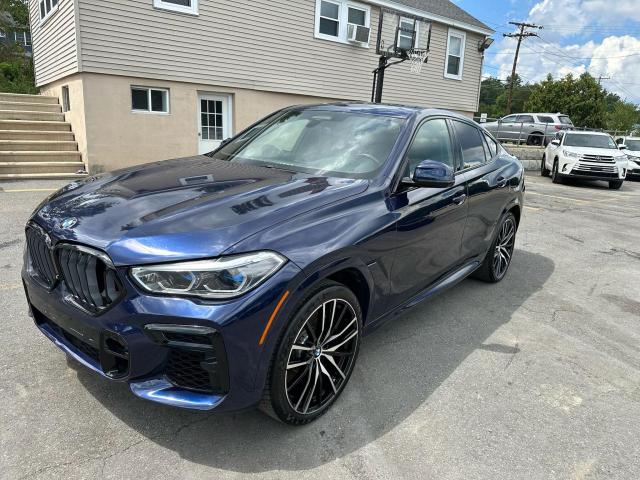 BMW X6 2022 Синий