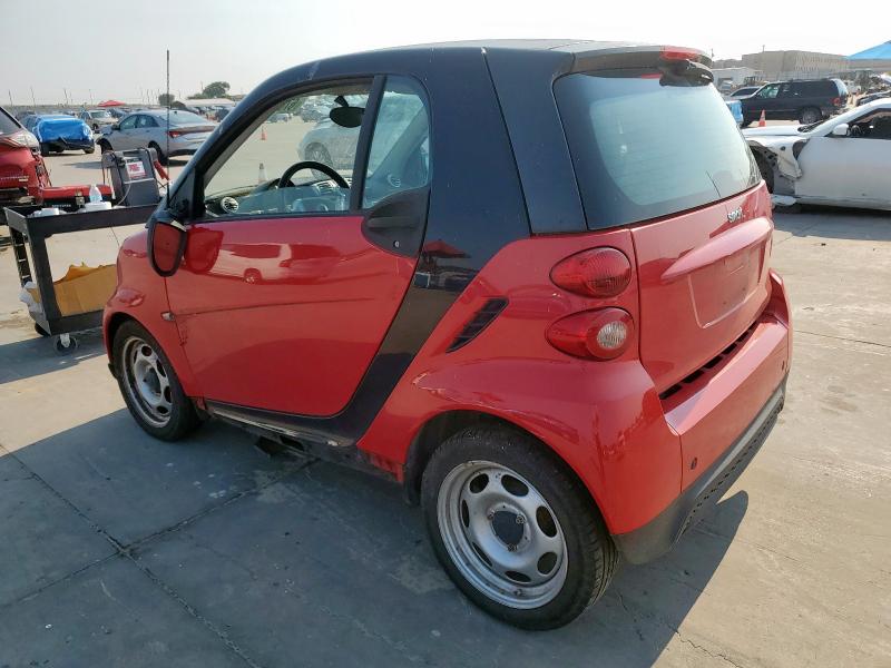  SMART FORTWO 2013 Red
