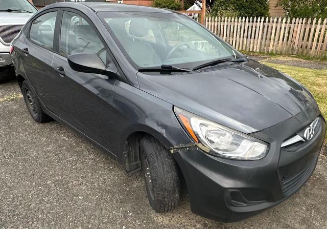 Sedans HYUNDAI ACCENT 2012 Szary