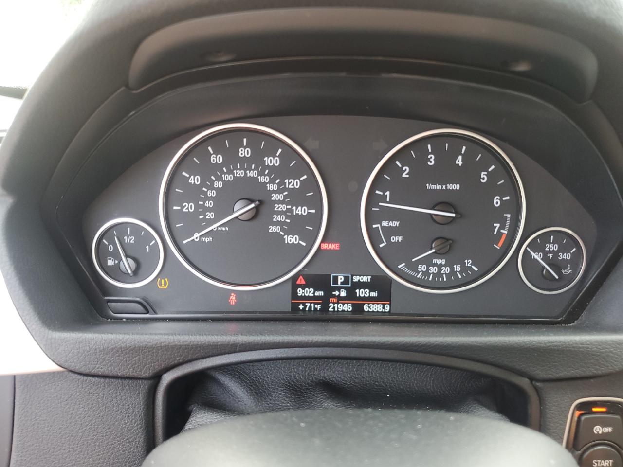 2014 BMW 320 I VIN: WBA3B1G55ENT01272 Lot: 69905145