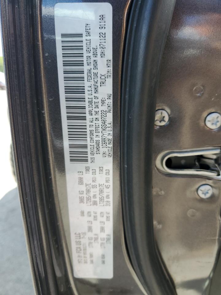 2016 Ram 1500 Rebel VIN: 1C6RR7YTXGS407222 Lot: 69983735
