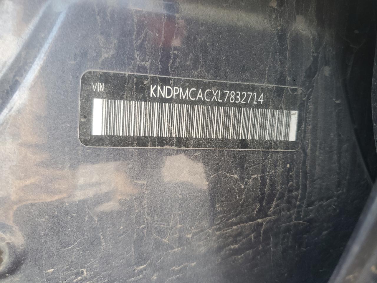 2020 Kia Sportage Lx VIN: KNDPMCACXL7832714 Lot: 67927875
