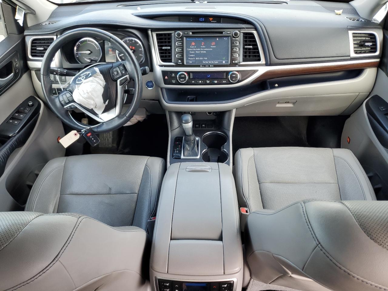 2016 Toyota Highlander Hybrid Limited VIN: 5TDDCRFH1GS016788 Lot: 70720875