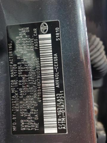 2009 TOYOTA CAMRY HYBRID