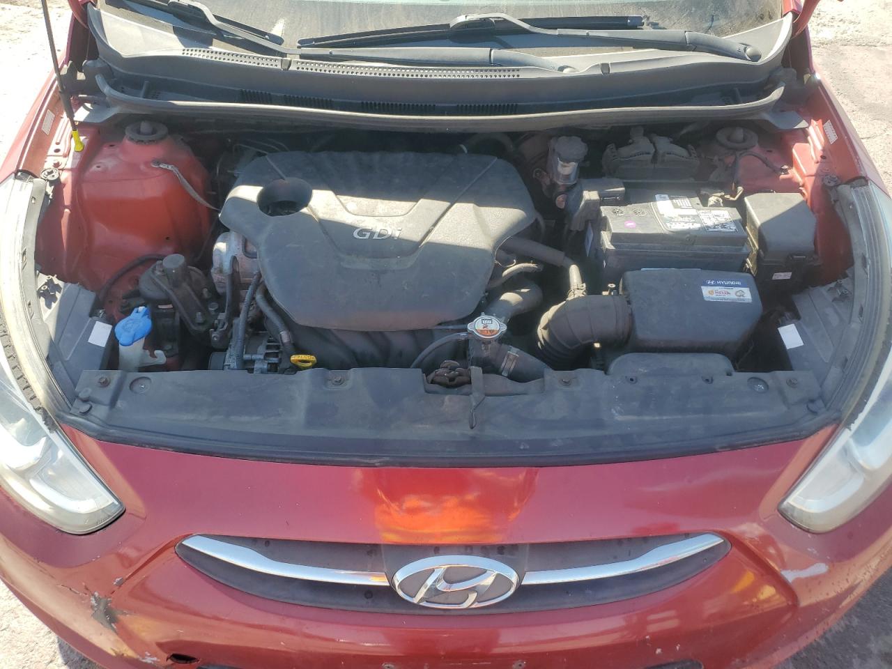 2015 Hyundai Accent Gls VIN: KMHCT4AE6FU930262 Lot: 70212665