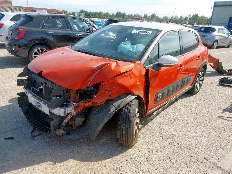 2017 CITROEN C3 FLAIR for sale at Copart SANDWICH