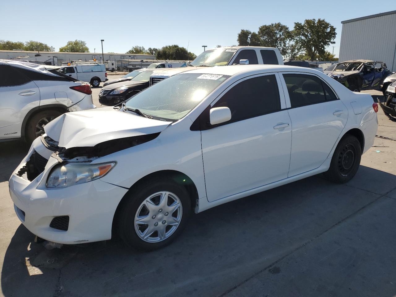 2010 Toyota Corolla Base white null gas JTDBU4EE0A9122394 photo #1