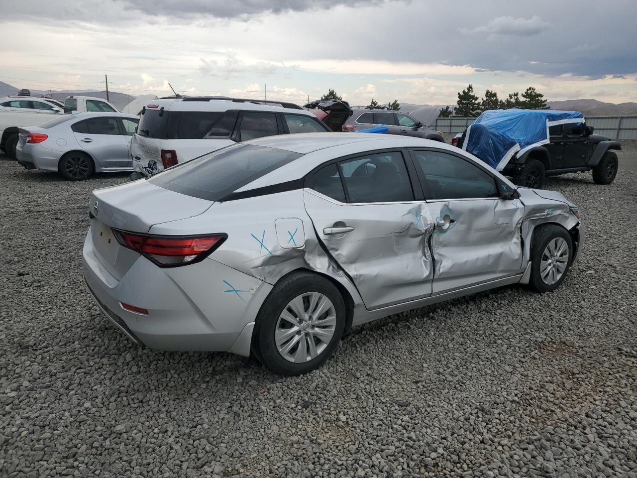 2022 Nissan Sentra S 3N1AB8BV9NY254957 photo #4