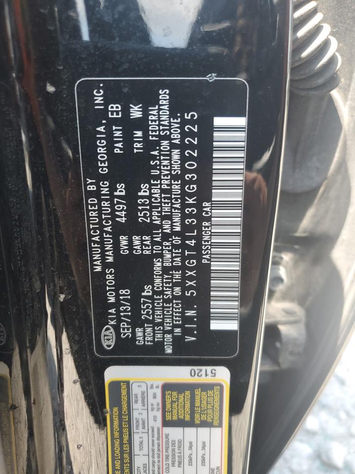 2019 Kia Optima Lx VIN: 5XXGT4L33KG302225 Lot: 68297345