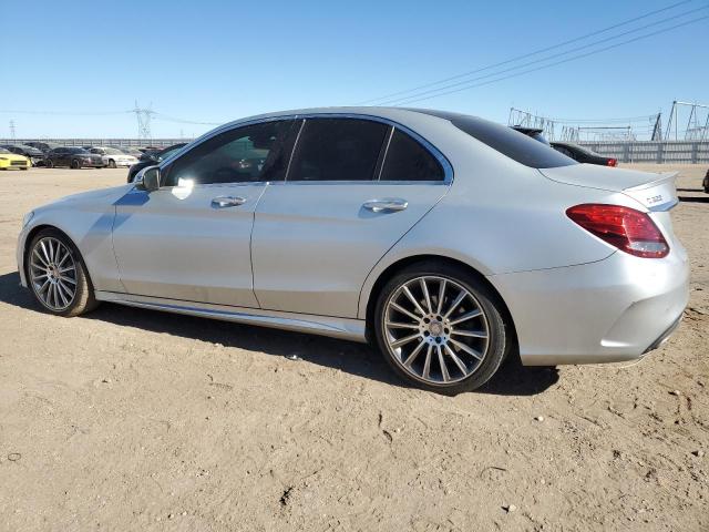  MERCEDES-BENZ C-CLASS 2016 Серебристый
