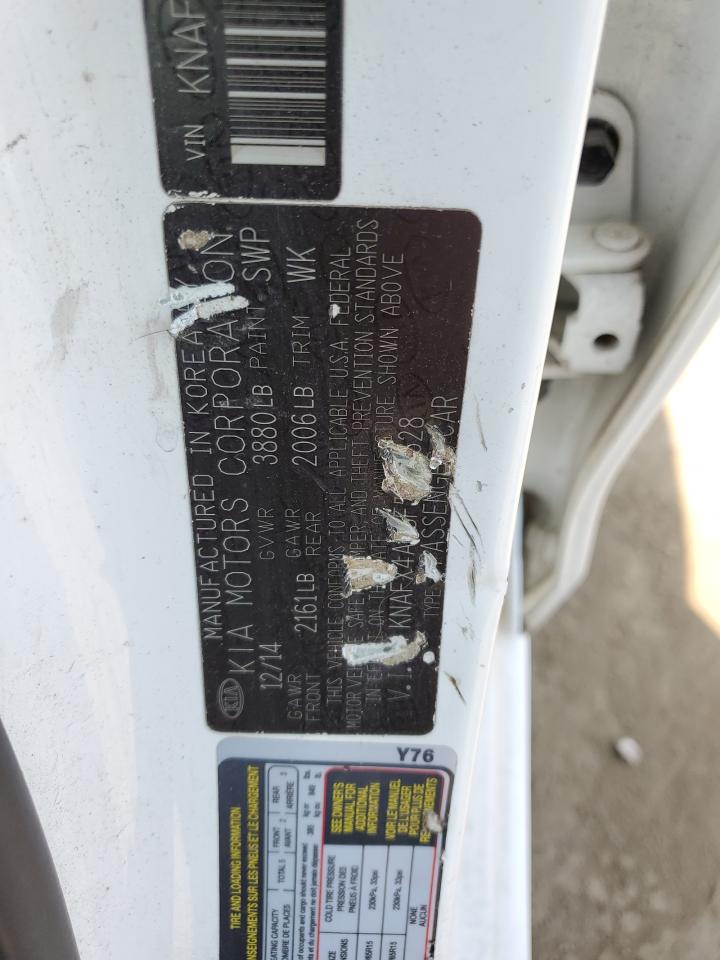 2015 Kia Forte Lx VIN: KNAFX4A68F5390628 Lot: 68025155