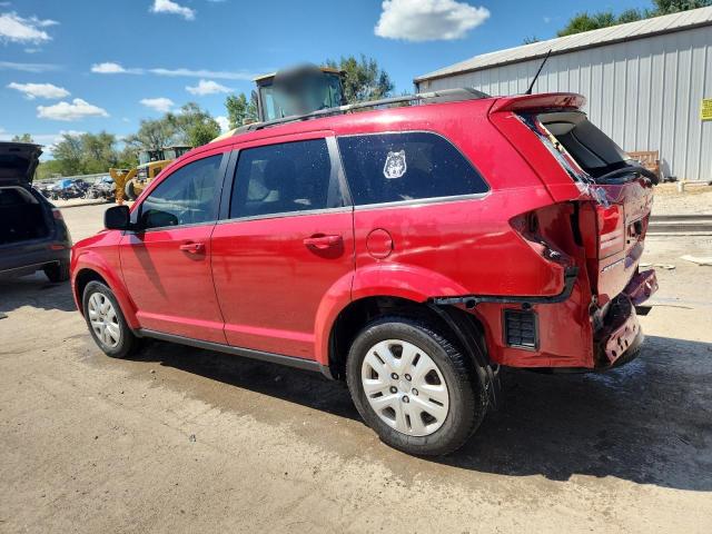  DODGE JOURNEY 2017 Красный