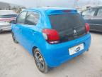 2015 PEUGEOT 108 ALLURE for sale at Copart BRISTOL
