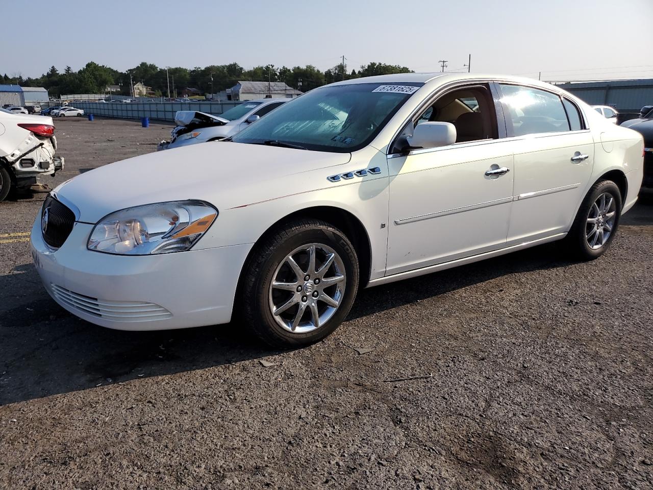 1G4HR57Y86U184540 BUICK LUCERNE 2006 WHITE Photo 1
