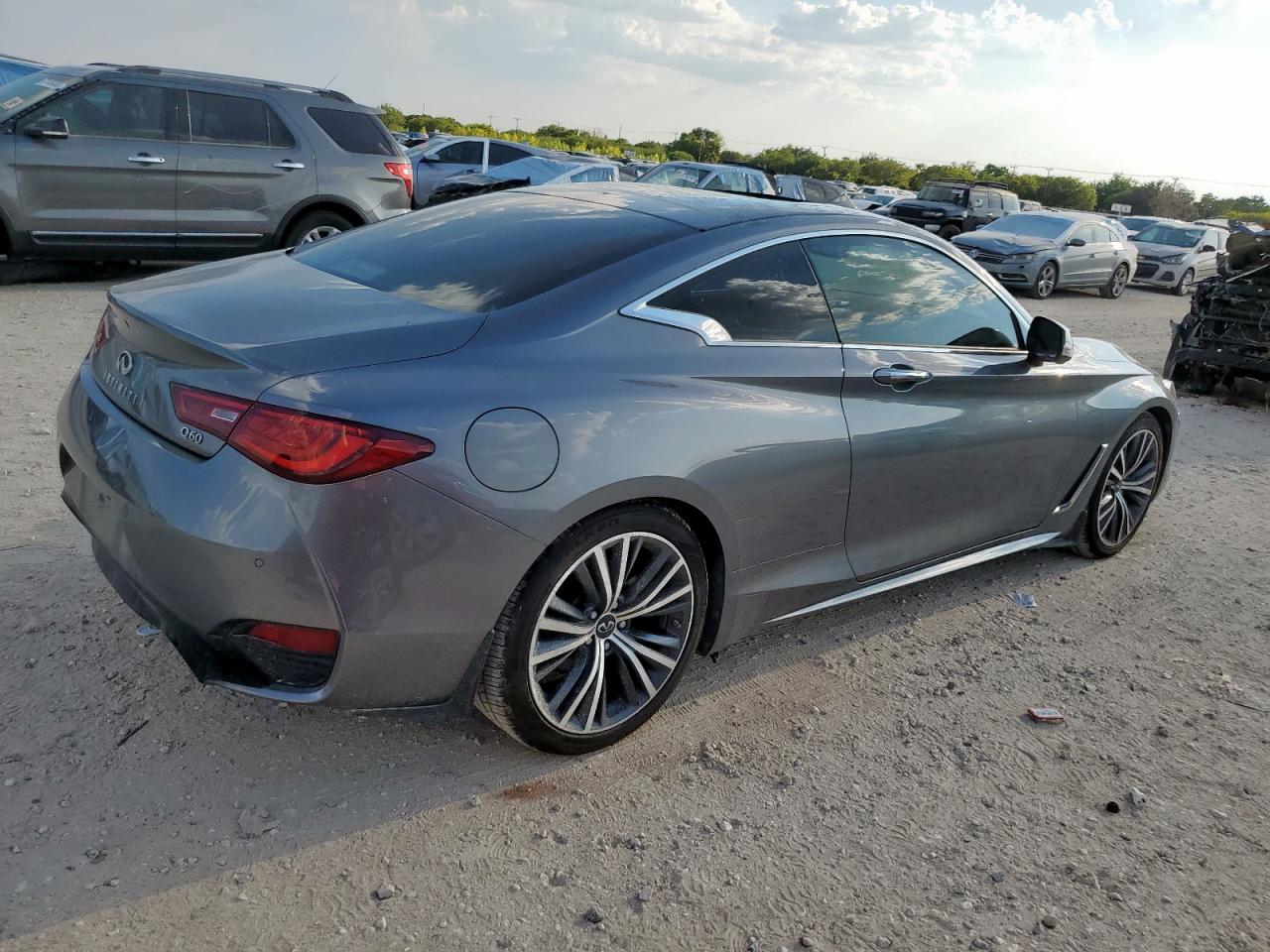 2021 Infiniti Q60 Luxe grey null gas JN1EV7KK2MM410377 photo #4