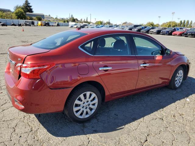  NISSAN SENTRA 2017 Red