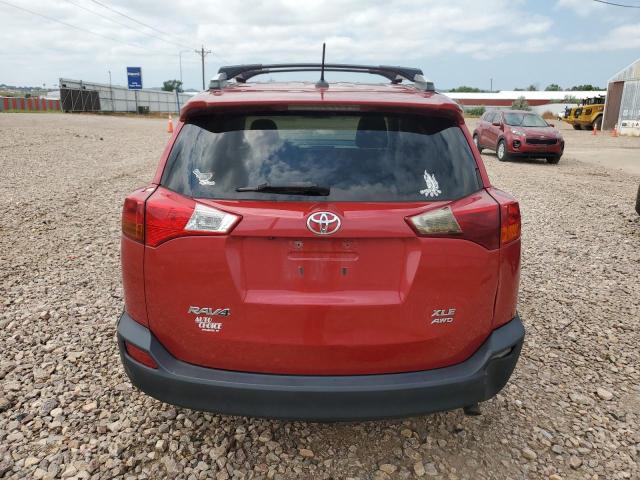  TOYOTA RAV4 2014 Czerwony