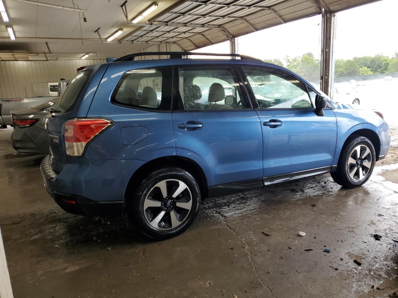 2017 Subaru Forester 2.5I blue null gas JF2SJABC7HH480202 photo #4