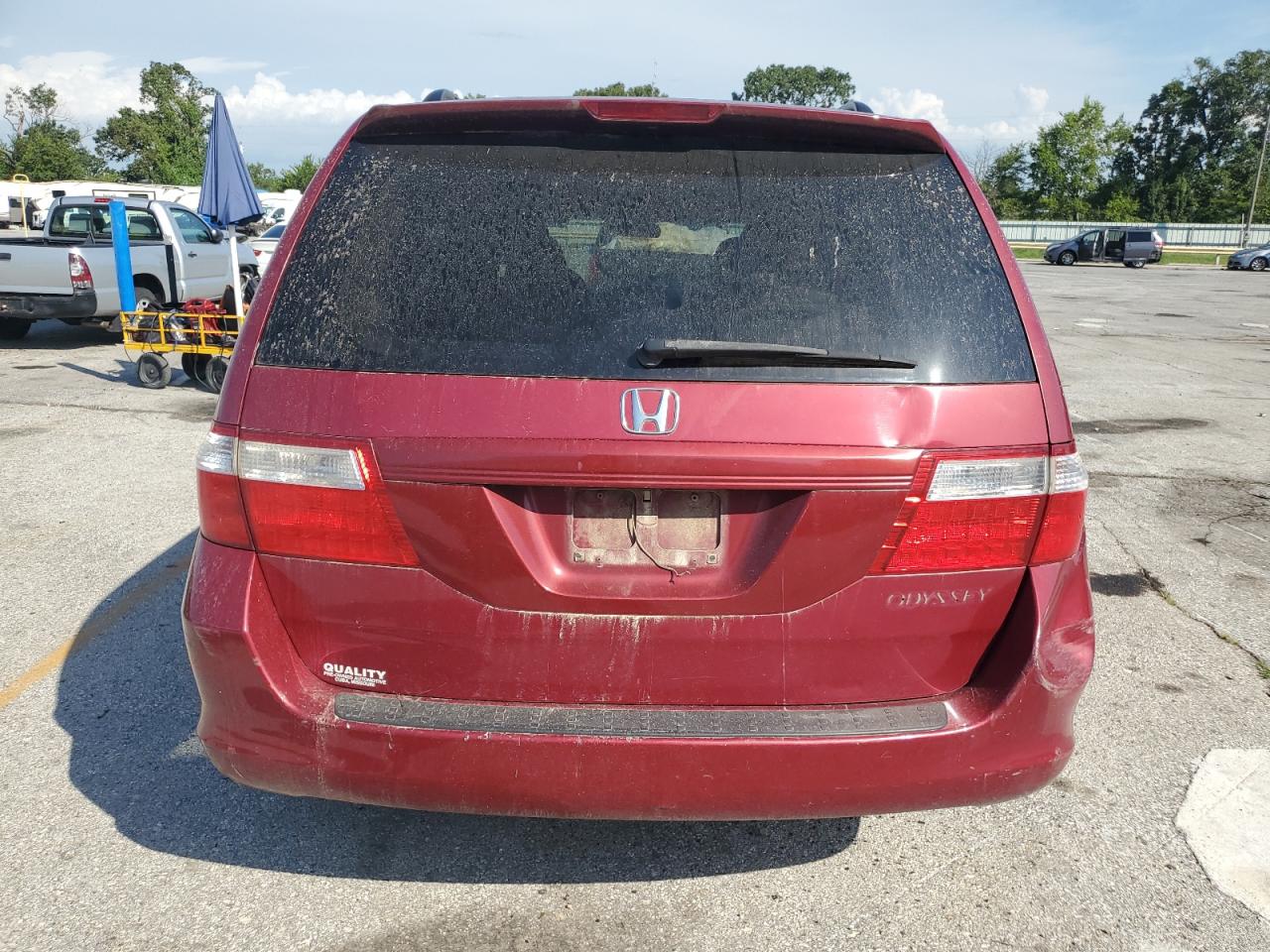 2005 Honda Odyssey Exl VIN: 5FNRL38605B416454 Lot: 68741175
