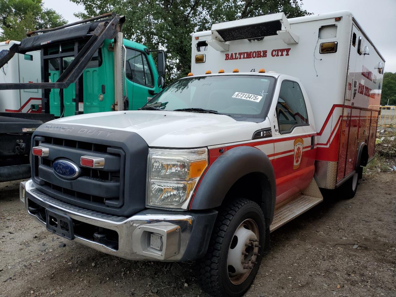 2012 Ford F550 Super Duty VIN: 1FDUF5HTXCEC97227 Lot: 67313475