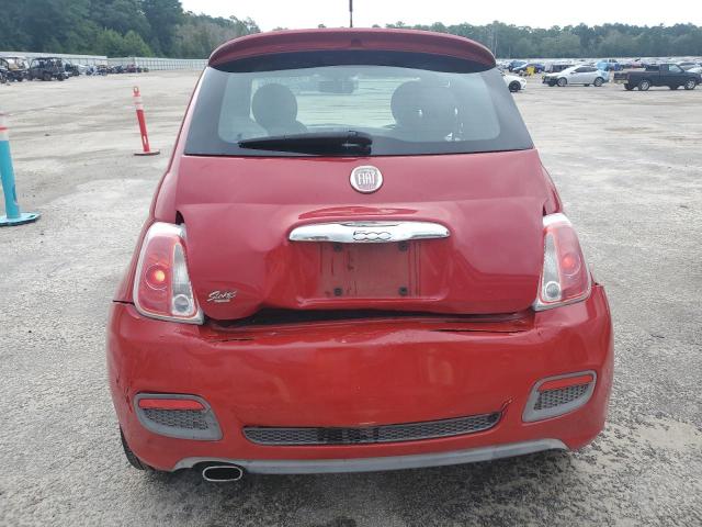  FIAT 500 2012 Red