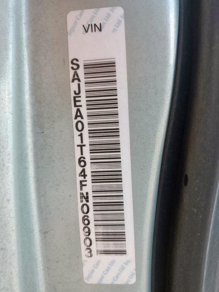 2004 Jaguar S-Type VIN: SAJEA01T64FN06903 Lot: 67808925