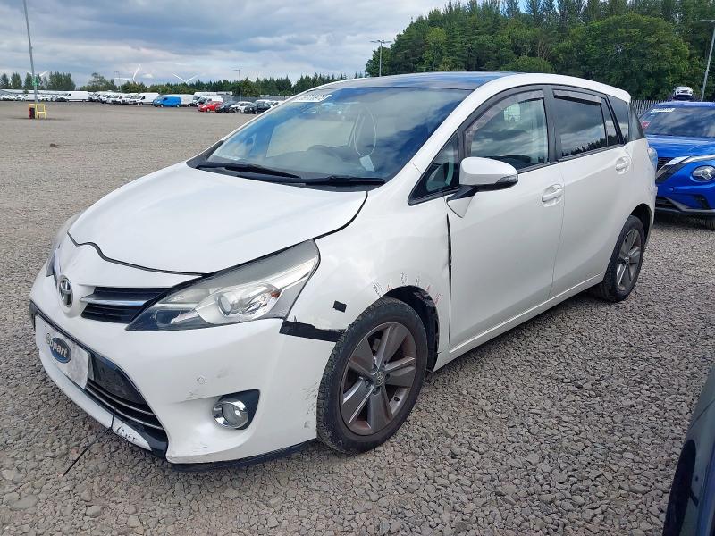 2015 TOYOTA VERSO TREND D-4D  for sale at Copart EAST KILBRIDE