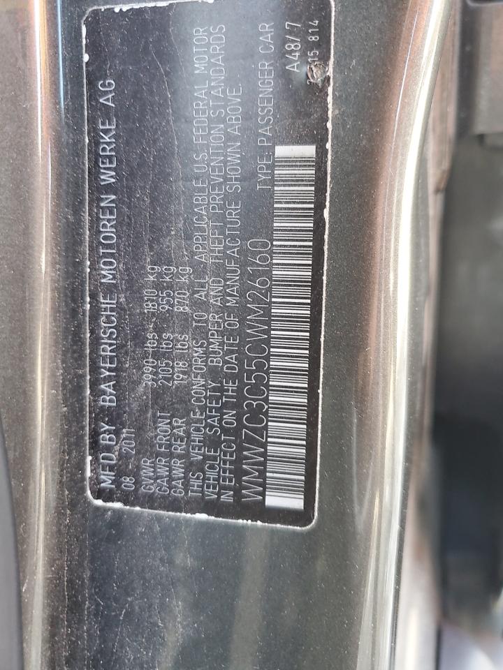 WMWZC3C55CWM26160 2012 Mini Cooper S Countryman