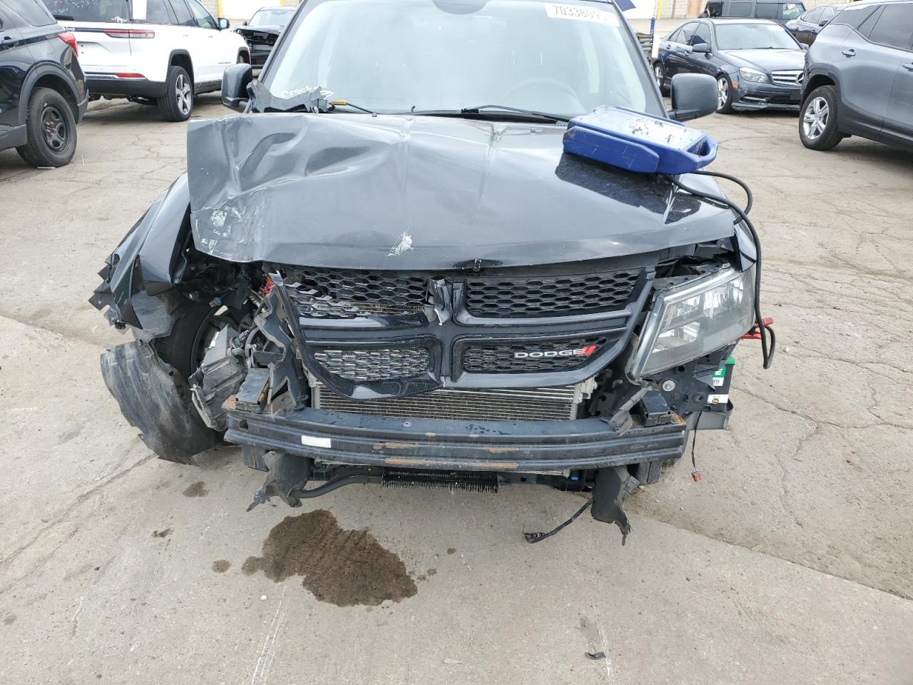 2017 Dodge Journey Gt VIN: 3C4PDDEG2HT596825 Lot: 70338095