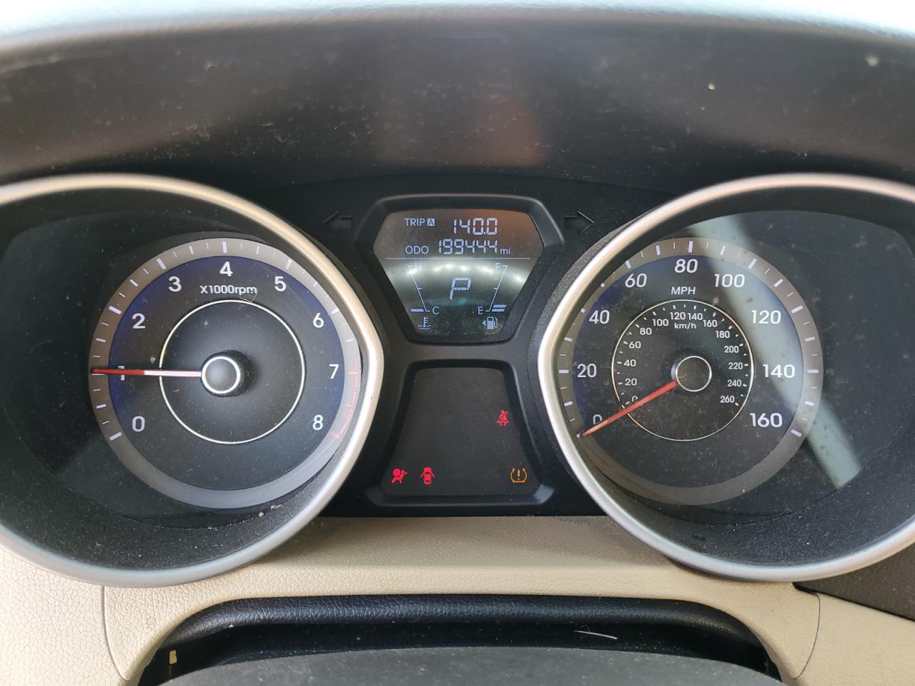 2012 Hyundai Elantra Gls VIN: KMHDH4AE8CU392567 Lot: 70945985